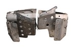 08 Polaris 700 Iq Ho Cleanfire Foot Wells Footrests Left   Right 121 
