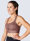 Shefit Ultimate Rose Taupe Luxe Sports Bra Comfortable Supportive Fit