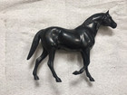 Vintage Breyer Type Model Horse-black Stallion 8     Nice