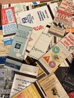 Vintage Matchbook Cover Collection Mixed Covers Bulk - No Matches 75 Lot