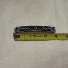 Beautiful Vtg Navajo Beaded Barrette Wearable Art