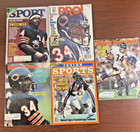 Lot Of Sports Illustrated 1976 Walter Payton Chicago Bears First Cover   4 More