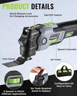 Workpro 20v Oscillating Tool Kit Cordless And Brushless 19 000 Rpm Orbiting Tool