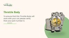 Mini Cooper Throttle Body Ddfa5