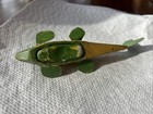 5 5    Older Minnesota Handmade Wood Fish Working Ice Spearing Decoy Unused