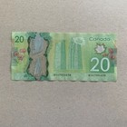          Canada 20 Dollars Banknote 2012 Polymer Queen Elizabeth Canadian Currency