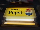 Vintage Pepsi  Lighted Hanging Store Sign Vintage Retail Nos