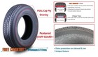 4 Trailer Tires St205 75r14 Premium Free Country 8ply Load Range D W scuff Guard