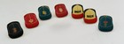 Mlb Vintage Enamel Baseball Hat   Lapel Pin Lot Of 7
