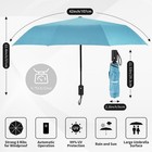 Windproof Travel Umbrella  Automatic Umbrellas For Rain - Compact Folding Umb   