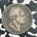 1834 Great Britain 6 Pence Sixpence Lot f8630 Silver 
