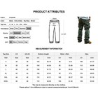 Men Loose Multi Pockets Corduroy Pants Casual Cargo Trousers Combat Joggers