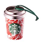 Starbucks Korea 2017 Christmas Holiday Forest   Holiday Scene Ornament 2pes Set