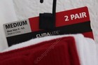 2 Pair New Adidas Climalite Cushioned Compression Socks Women s Size M