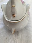 Vintage Signed  valentin  By Modele Exclusif Made In Italy Sugar Bowl Two Swans