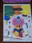 Vintage 1990s Russ Berrie  troll Party Time  Loot Bags Pack Of 8