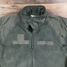 Us Military Cold Weather Gen Iii Jacket Mens Large Green Fleece Full Zip Army