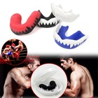 Boxing Mma Sparring Muay Thai Taekwondo Sports Mouth Protector Guard Case Us
