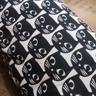 Ikea Mattram Black Cat Face Print Pillow Rectangular Throw Room Cushion 11 X 22