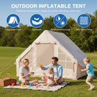 Inflatable Tents For Camping  Blow Up Tent   Hand Pump Waterproof Pvc Air