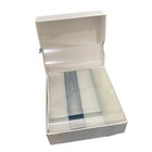 Cel-line Epredia White Frosted End   Blue Ring Microscope Slides  72 Slides box