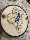 Michelin Tire Man Sign Cast Iron Plaque Goodyear Collector Car Truck 3lb Blemish
