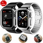 Stainless Steel Wrist Iwatch Band Strap case For Apple Watch Series 8 7 6 54 3se