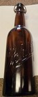 Antique Rare Embossed Empty Schlitz Beer Bottle With Original Lid Milwaukee Wi 