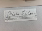 Vintage Jackie Leclaire World Famous Clown Photo And Autograph -  B3