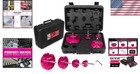 Compact 4-piece Plastic Pipe Reamer Kit With Carbide Inserts For Precise Cutting