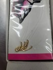 Lot Of 20 Packs Of 5 Mustad Snell Beak Hooks Size 10  100 Snells Total 