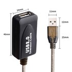 Usb 2 0 Type A Male To A Female Active Repeater Extension Cable 30ft  High Sp   