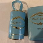 Vintage Evyan Most Precious Powder Box Blue Art Nouveau Mcm Lot Perfume