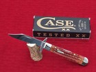 Nib 2026 Case Xx Usa Sfo Burnt Bacon Bone Cheetah Cub Knife 611 1 2 Sl Ss