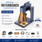 Refurbished Laserpecker Lp4 10w Dual Laser Engraver 4000mm s Speed Metal Wood