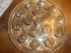 Nice 16 Hole 5 Inch Flower Frog Clear Glass