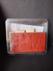     New     2003 Retired Stampin  Up      cool Cat            6 Piece Stamp Set