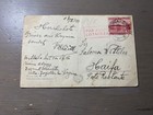 Old Collectible Postcard From Poland To Palestine 1938