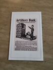The Artillery Bank Antique Cast Iron Mechanical Banks Of America Booklet 