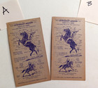 1949 Nabisco Straight Arrow Indian Trading Cards Bk 1 Card 28 Points Of A Horse