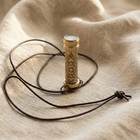 Vintage Brass Kaleidoscope Pendant Gift Free Ship Us
