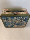 Vintage Battle Kit Lunch Box Lunchbox Metal Stash Thermos 1965 No Thermos