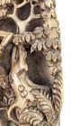 Vintage Balinese Bali Wooden Hand Carved High Relief Art Panel Wood 3d
