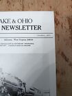 Vtg Chesapeake And Ohio Railroad Historical Newsletter October 1971 Steam Engine