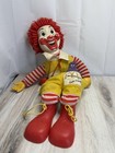 Mcdonald s Ronald Mcdonald Cloth And Plastic Doll 1970s