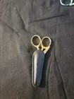Gingher Gold-handled Stork Embroidery Scissors 3 5 -w leather Sheath - 01005280