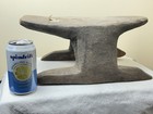 Vintage Headrest Stool Carved Papua New Guinea Smithsonian Museum Shops