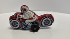 Modern Toys Japan Red Racing Motorcycle 9cm Tin Friction Toy Nice 68 