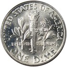 1957 D Roosevelt Silver Dime Uncirculated Mint State 10c Coin