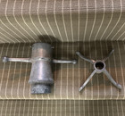 Vintage Metal Water Plumbing Pipe Coupling Sphere Lock Irrigation Parts Hoses